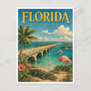 Florida Overseas Highway GeoSaga Briefkaart