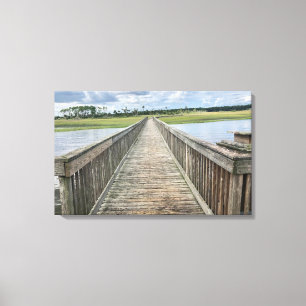Florida Palencia Dock Fotodoek Canvas Afdruk