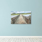 Florida Palencia Dock Fotodoek Canvas Afdruk (Insitu (Houten vloer))