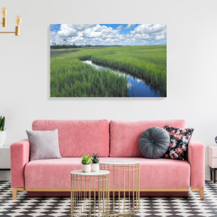 Florida Palencia Wetlands Fotograaf Canvas Afdruk