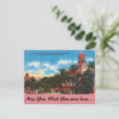 Florida, Palm Beach, Sunrise Avenue Briefkaart (Staand voorkant)