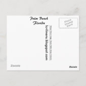 Florida, Palm Beach, Sunrise Avenue Briefkaart (Achterkant)