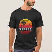 Florida Palm Beach T-Shirt. T-shirt (Voorkant)