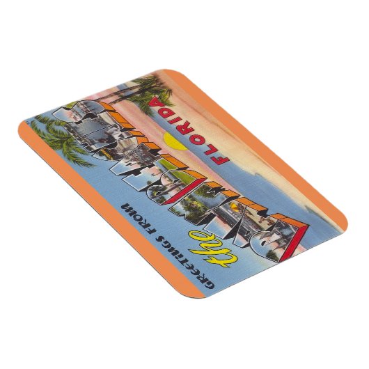 Florida, Palm stranden magneet (Rechterzijde)