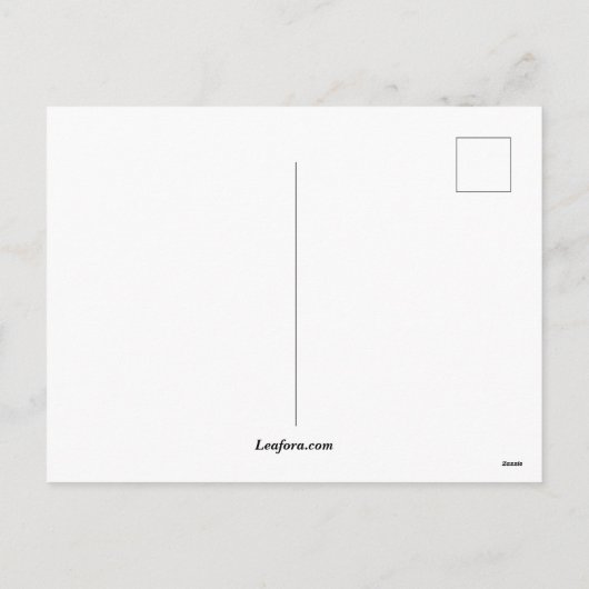  Florida Palm Tree Beach Briefkaart (Achterkant)