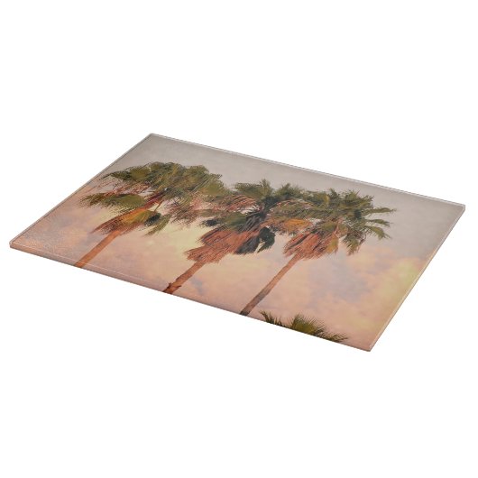 Florida Palm Tree Board Snijplank (Hoek)