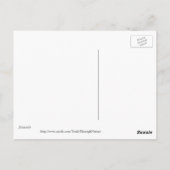 Florida Palm Tree Sunset Briefkaart (Achterkant)