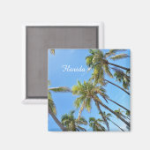 Florida Palmbomenmagneet Magneet (Voorkant / Achterkant)