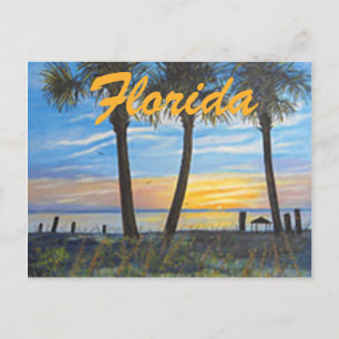 "FLORIDA PALMS SPRING BREAK BRIEFKAART" BRIEFKAART