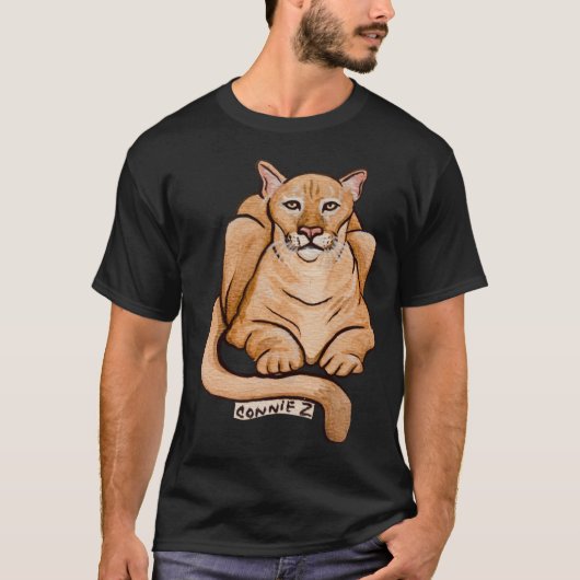 Florida panter t-shirt (Voorkant)