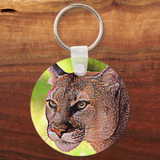 Florida Panther Sleutelhanger (Voorkant)