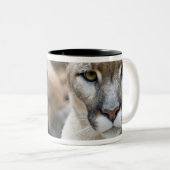 Florida Panther Tweekleurige Koffiemok (Voorkant rechts)