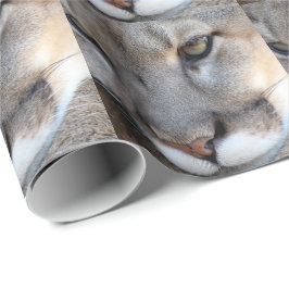 Florida Panther Wrapping Paper (4071) Cadeaupapier