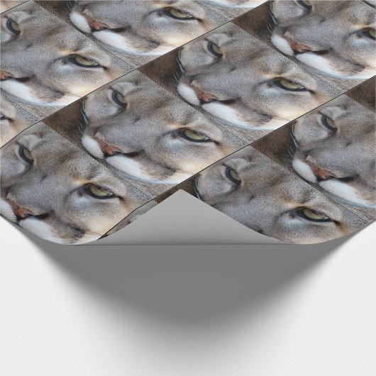 Florida Panther Wrapping Paper (4071) (grens) Cadeaupapier (Hoek)