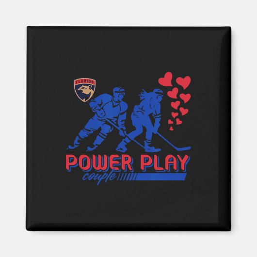 Florida Panthers Valentijnsdag Power Play Koppel N Magneet (Voorkant)
