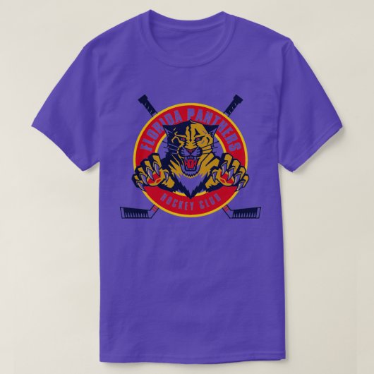 Florida Panthers Vintage TShirt 11 (Design voorkant)