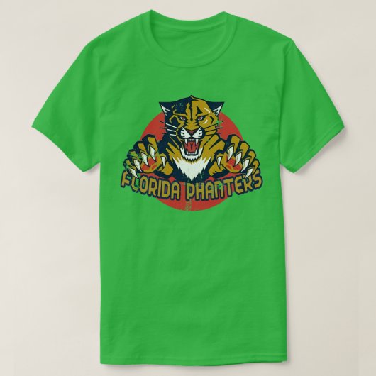 Florida panthers vintage TShirt 8 (Design voorkant)