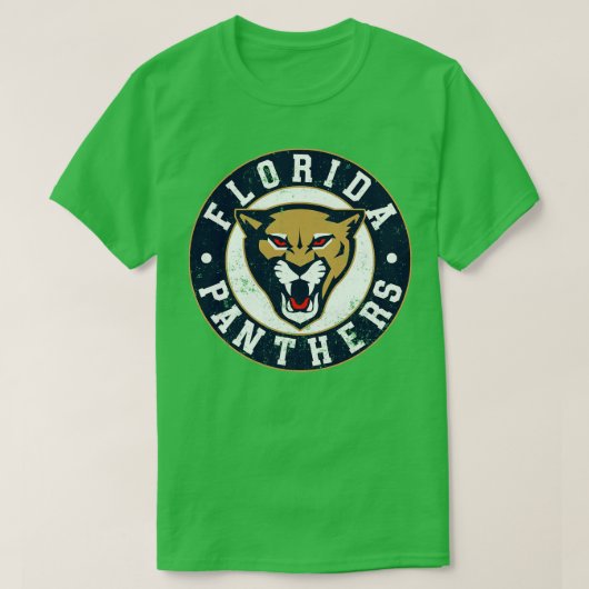 Florida Panthers Vintage TShirt 9 (Design voorkant)