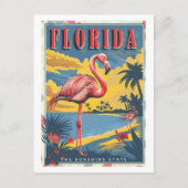  Florida Paradise Briefkaart (Voorkant)