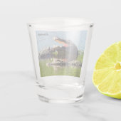 Florida Party Gator Shot Glass (Eenvoudig personal Shot Glas (Achterkant)