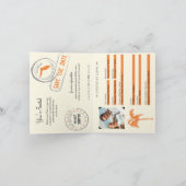 Florida Passport bruiloft uitnodiging (Binnen)