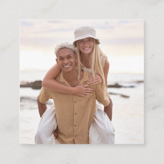 Florida Passport Wedding QR Informatiekaartje (Achterkant)