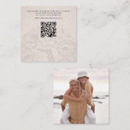 Florida Passport Wedding QR Informatiekaartje