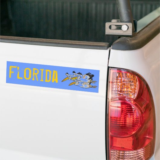 Florida Pelican bumpersticker (Op Truck)