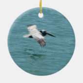Florida Pelican Flight Ornament (Achterkant)