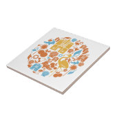 Florida-pictogrammen Tegeltje (Zijkant)