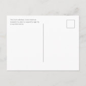 Florida Pine Lily Briefkaart (Achterkant)