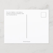 Florida Pine Lily Postcard Briefkaart (Achterkant)