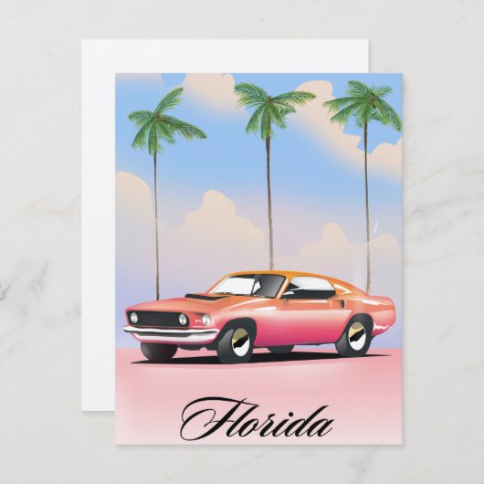 Florida Pink Sunset (Voorkant / Achterkant)