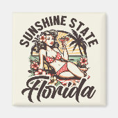  Florida Pinup Magneet (Voorkant)