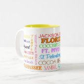 Florida plaatst mok (Voorkant links)