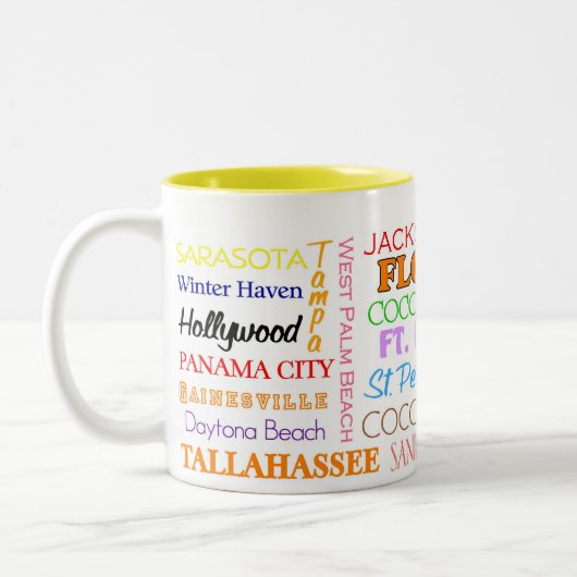 Florida plaatst mok (Links)