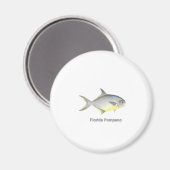 Florida Pompano (titel) Magneet (Voorkant / Achterkant)