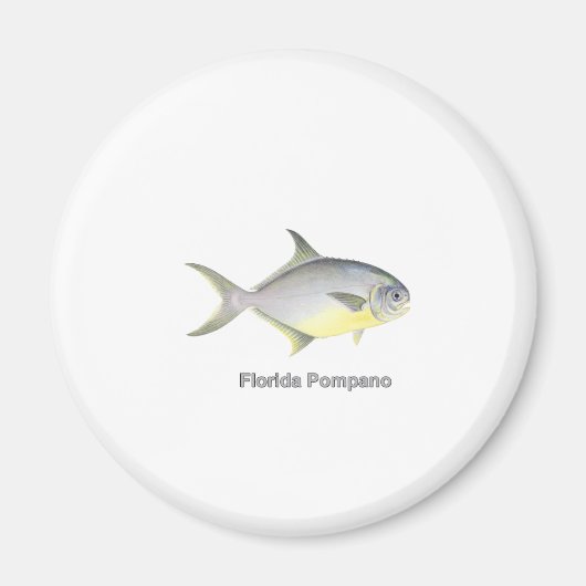 Florida Pompano (titel) Magneet (Voorkant)