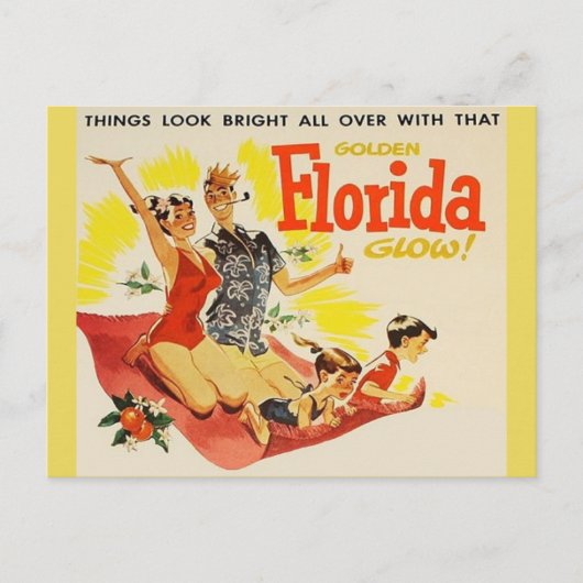 Florida Post Card Briefkaart (Voorkant)