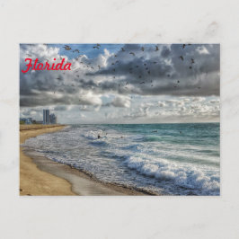 Florida Post Kaart South Florida Coastline