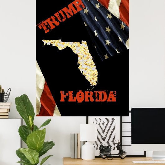 FLORIDA  POSTER (Thuiskantoor)