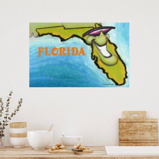 Florida Poster (Keuken)