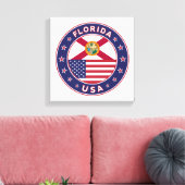 Florida, poster, canvas, canvas afdruk (Insitu (Woonkamer))