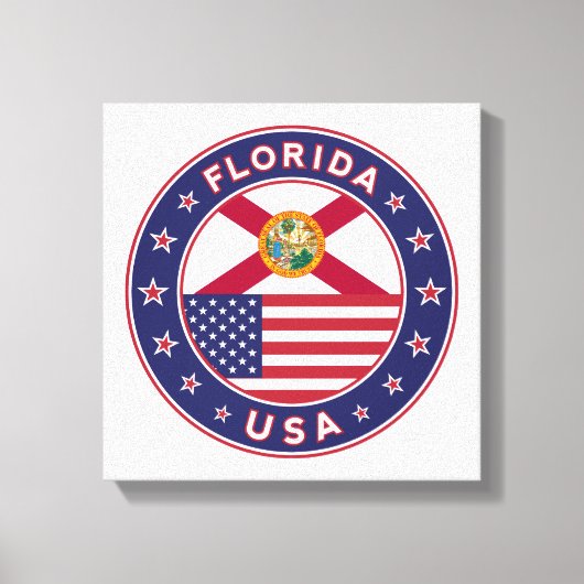 Florida, poster, canvas, canvas afdruk (Voorkant)