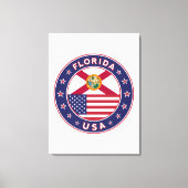 Florida, poster, canvas, portret canvas afdruk (Voorkant)