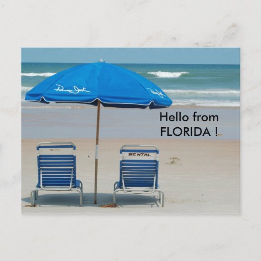 Florida-postkaart Briefkaart (Voorkant)
