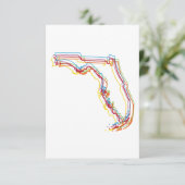 florida pride blur kaart (Staand voorkant)