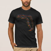 florida pride blur t-shirt (Voorkant)