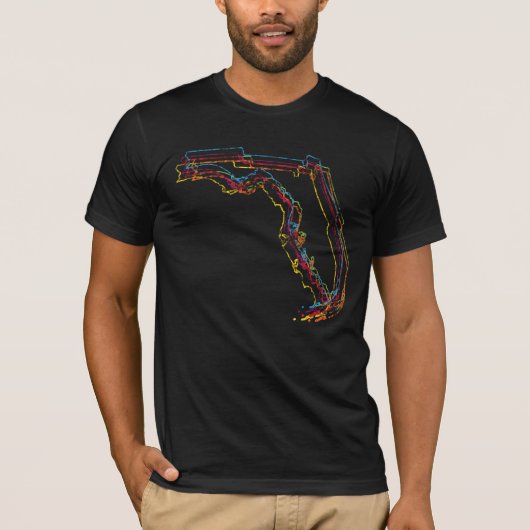 florida pride blur t-shirt (Voorkant)