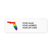 FLORIDA PRIDE - ETIKET (Voorkant)